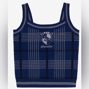NWT Box Lunch Harry Potter Ravenclaw house knit tank top size 2X